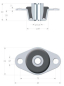 Preview: ElastDyn 2-hole flange bearing