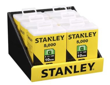 TDyn staples for hammer tacker Stanley type G