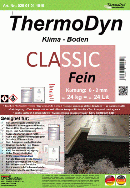 TDyn Classic 0-2 / Klimaboden / Sack / 1K