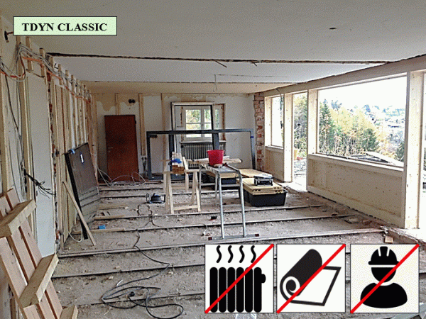 TDyn Classic / Complete floor construction – SET pro m2 / oF oB oP