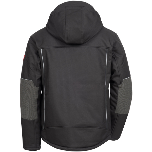 TDyn MOTION TEX PLUS Winter Softshell Jacke schwarz